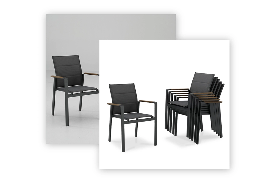 Furniture Image Editing Service, Background removal A before-and-after comparison of two furniture photos: Left: A couch photo with a cluttered living room background. Right: The same couch seamlessly isolated on a clean white background.