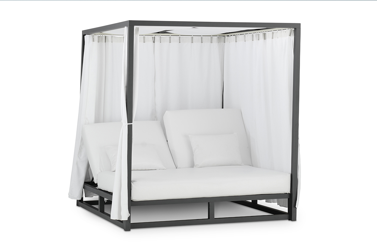 Furniture Image Editing Service, Image of a decorative bed in a room showcasing the transformative power of furniture photo editing services.