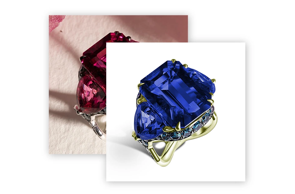 Jewelry Photo Editing Service, High-End Jewelry Retouching